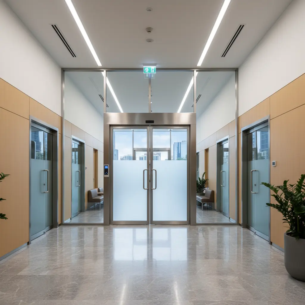 Medical Door Series For Commercial Buildings And Office Towers
