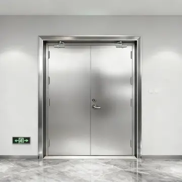 Stainless Steel Fire-Rated Doors