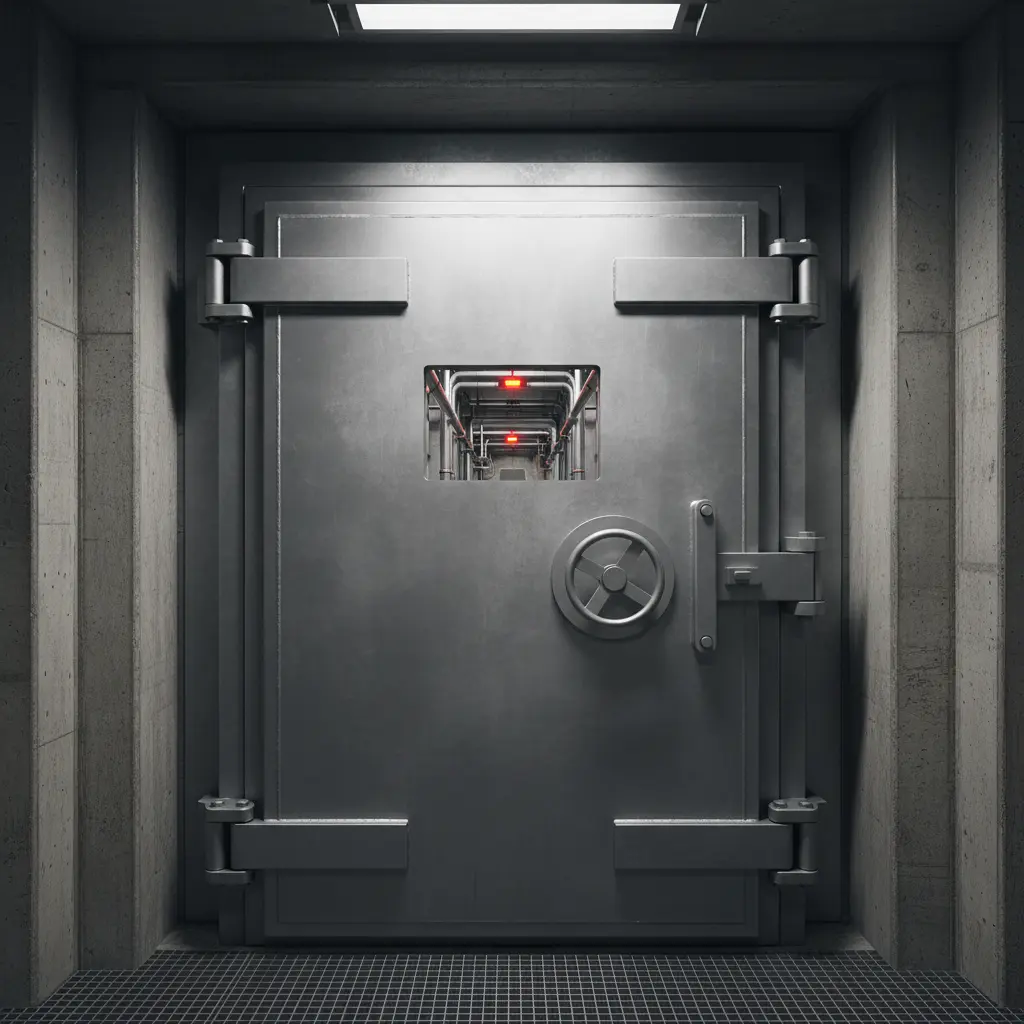 Blast Proof Steel Door For Chemical Plants And Hazardous Areas