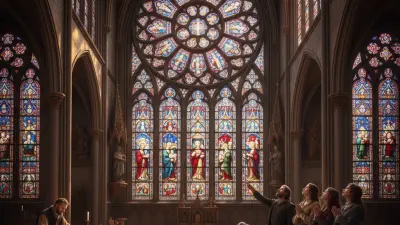When and Where Did Stained Glass Become Most Popular?
