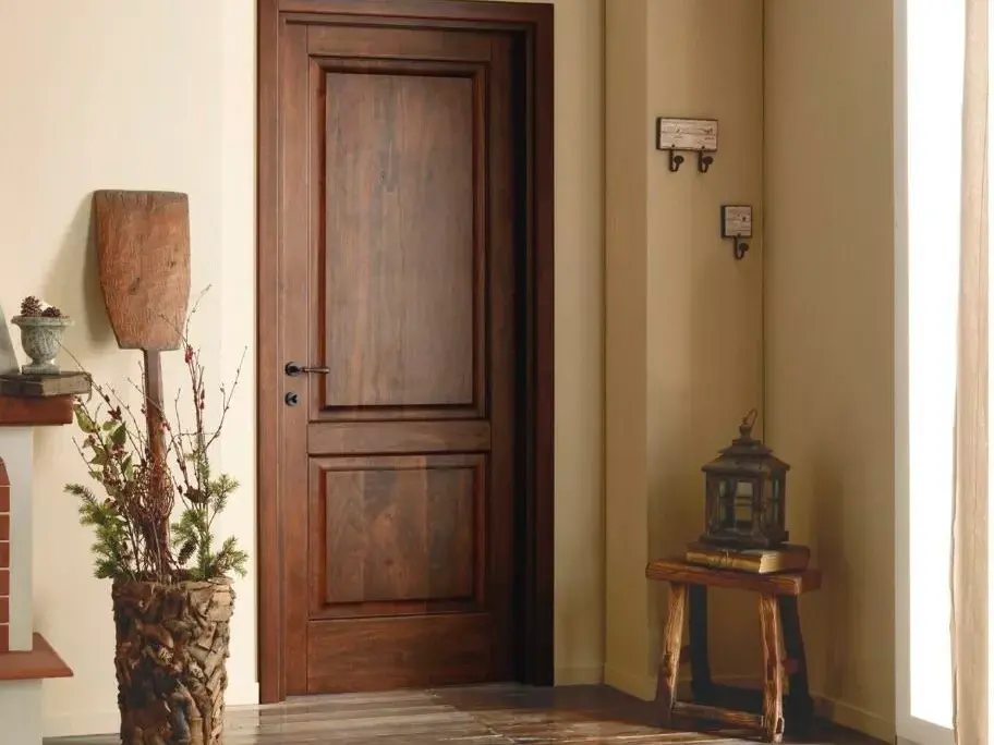 Customized Solid Wood Door Series for a Family Home1 (5)