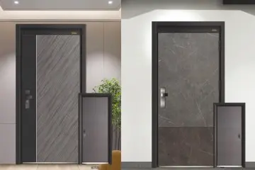 Strong Protection, Elegant Presentation—Your Ideal Choice: Flush Steel Door