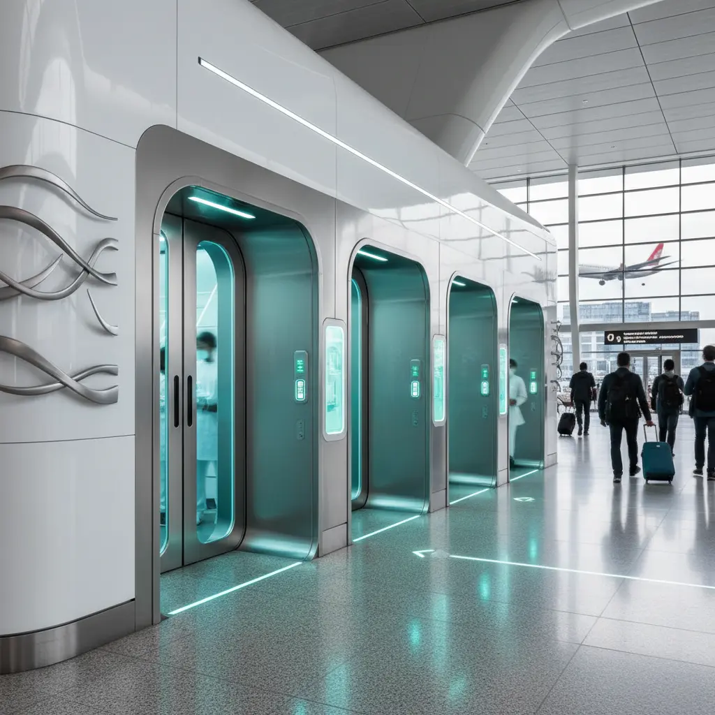 Medical Door Series For Airports And Transit Infrastructure