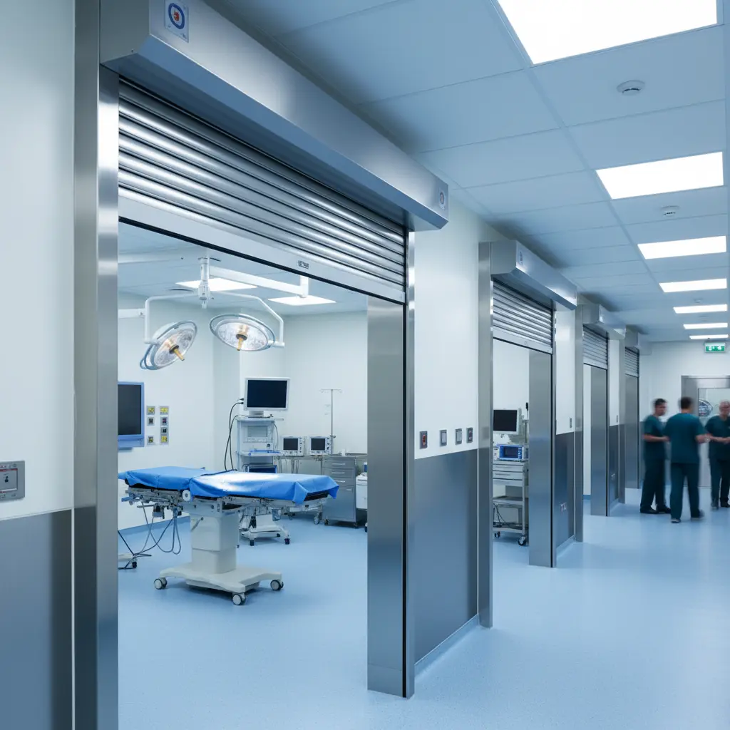 Electric Rolling Shutters For Operating Rooms And Surgical Corridors